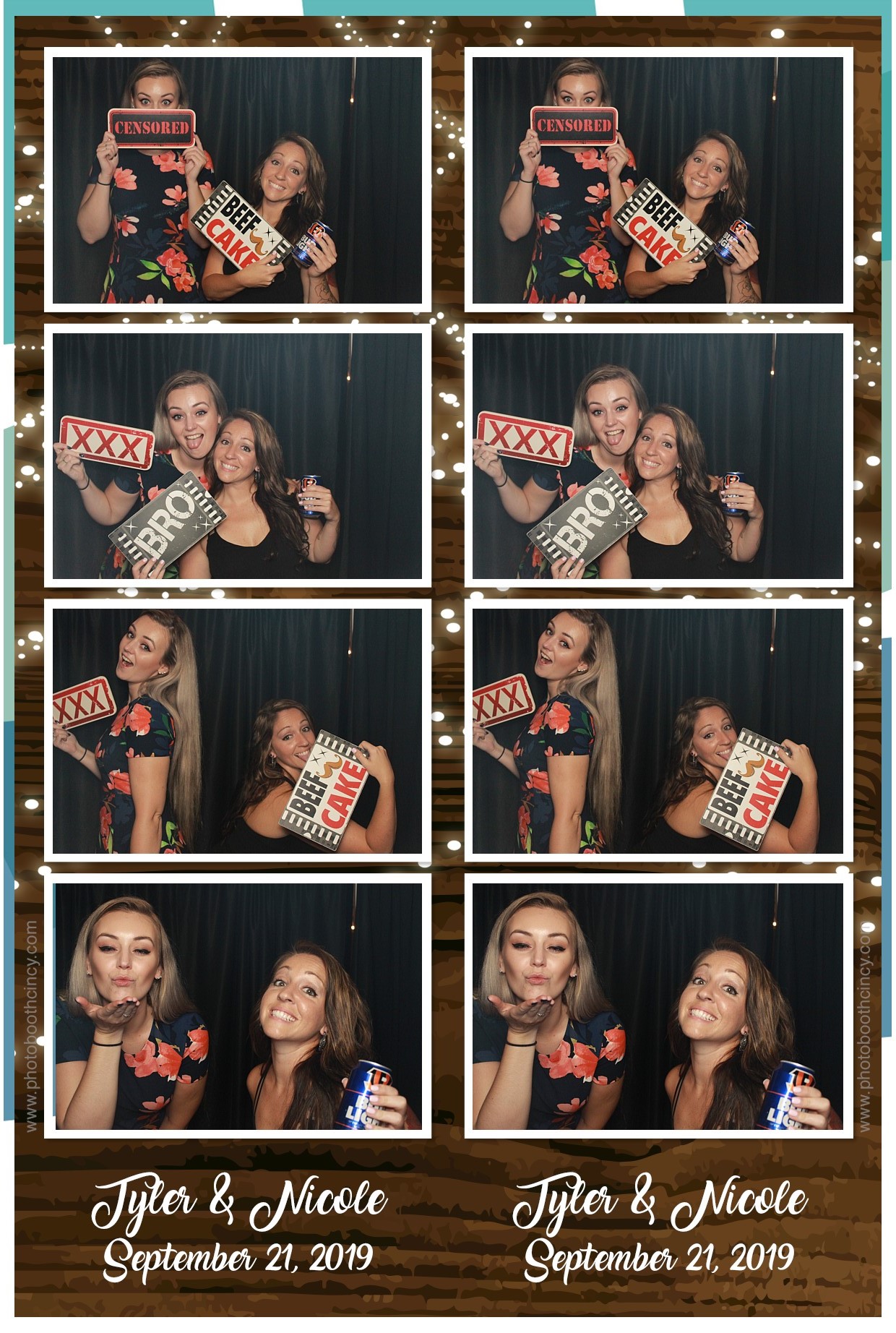 Nicole Lahrmann & Tyler Wilson | View more photos from the event at gallery.photoboothcincy.com/u/PhotoBoothCincy/Nicole-Lahrmann-Tyler-Wilson